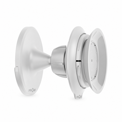 Support Mural FIDLOCK VACUUM Blanc — vue du produit sur fond blanc