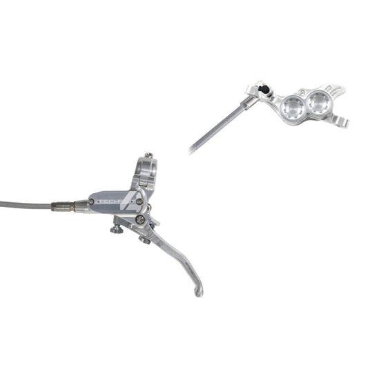 Frein Avant HOPE TECH 4 E4 Durite Aviation Argent