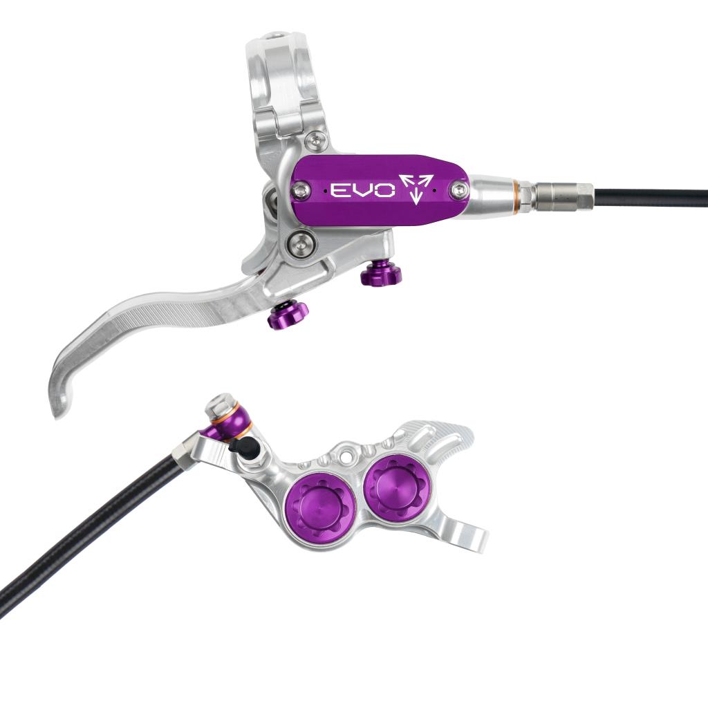 Frein Arrière HOPE TECH 4 EVO GR4 Argent/Violet