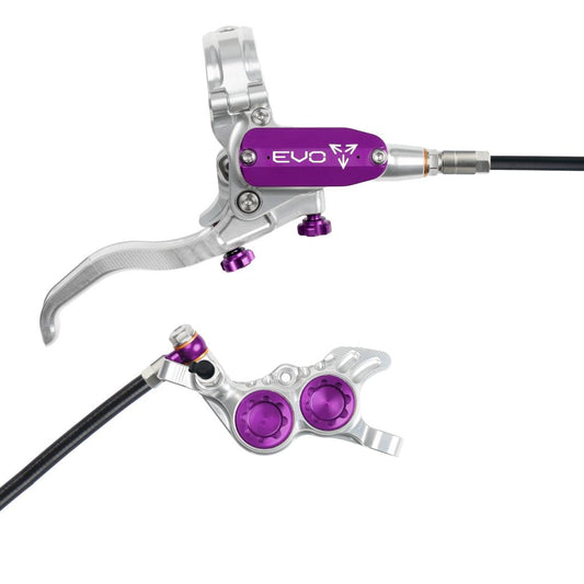 Frein Arrière HOPE TECH 4 EVO GR4 Argent/Violet