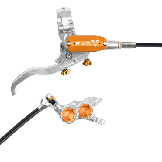 Frein Arrière HOPE TECH 4 EVO TR4 Argent/Orange