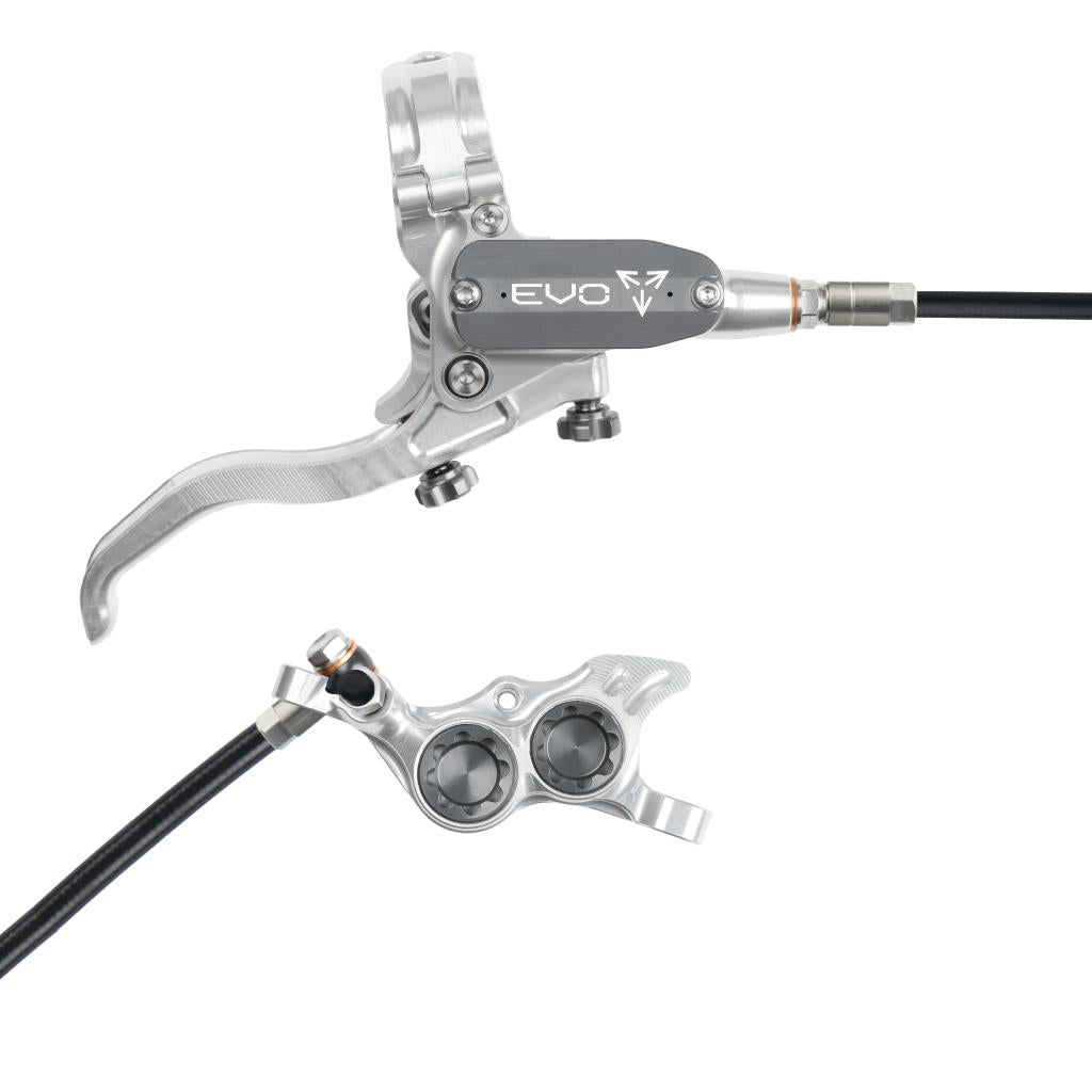 Frein Arrière HOPE TECH 4 EVO TR4 Argent/Fumé