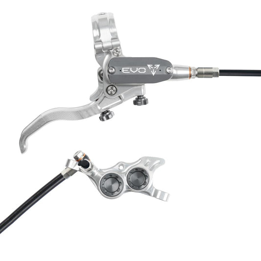 Frein Arrière HOPE TECH 4 EVO TR4 Argent/Fumé