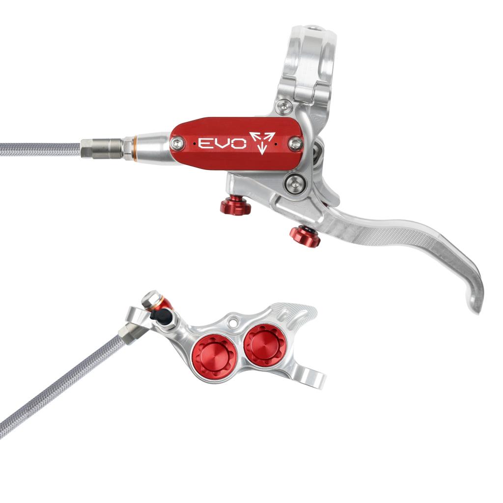 Frein Avant HOPE TECH 4 EVO TR4 Aviation Argent/Rouge