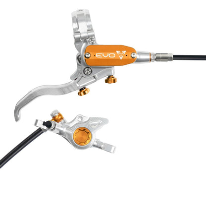 Frein Arrière HOPE TECH 4 EVO X2 PM Argent/Orange