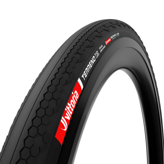 Pneu VITTORIA TERRENO T10 HARDPACK 700x37c Gravel Endurance Tubeless Ready Souple Noir