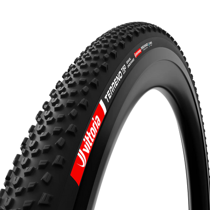 Pneu VITTORIA TERRENO T60 MIXED Gravel Endurance 700c Tubeless Ready Souple Noir