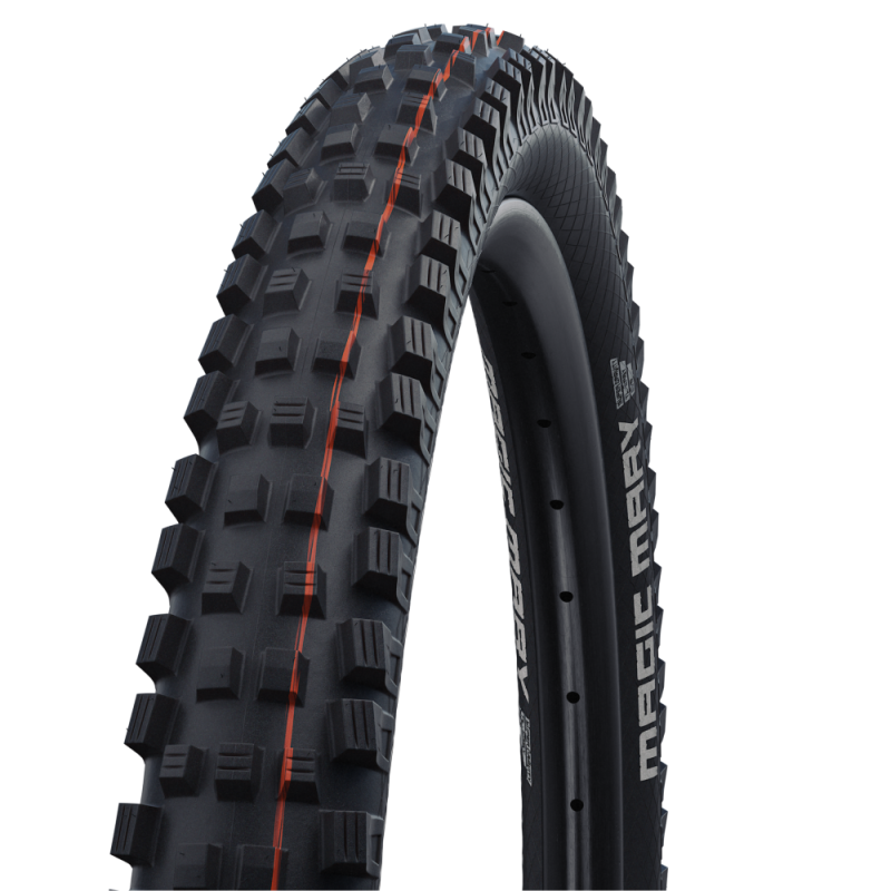 Pneu SCHWALBE MAGIC MARY 29x2.60 ADDIX SOFT SUPERTRAIL Tubeless Ready Souple Noir