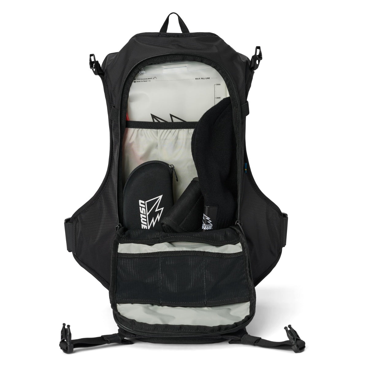 Sac d'Hydratation USWE MTB HYDRO 12 L Noir