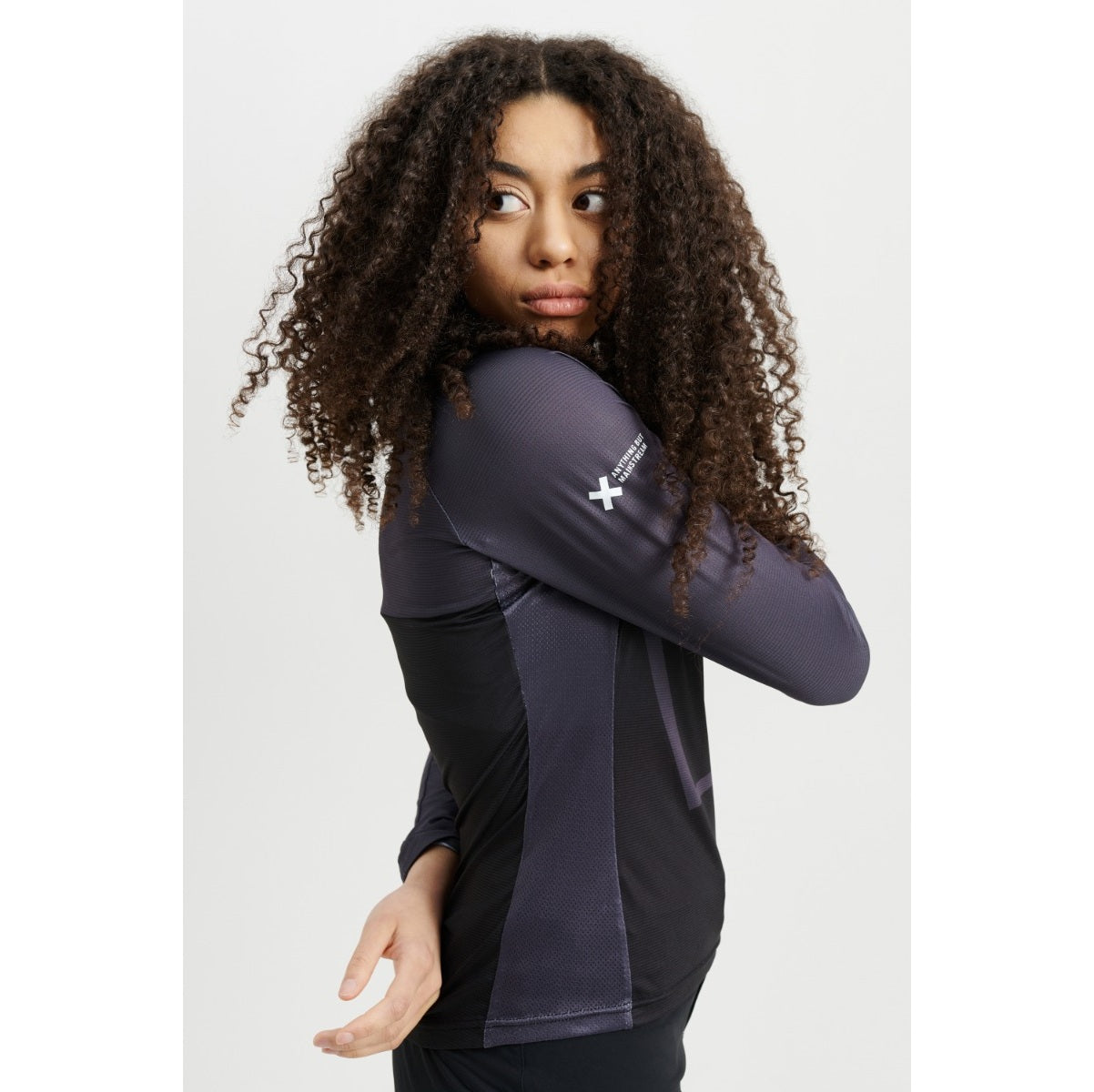 Maillot USWE BERG MTB Manches Longues Femme Noir