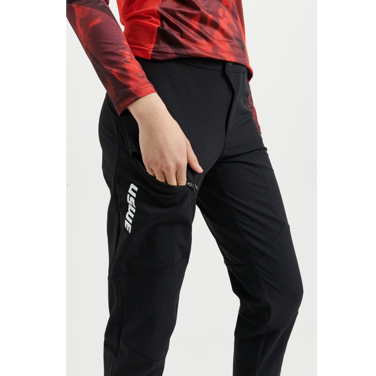 Pantalon USWE SKRUBB Femme Noir
