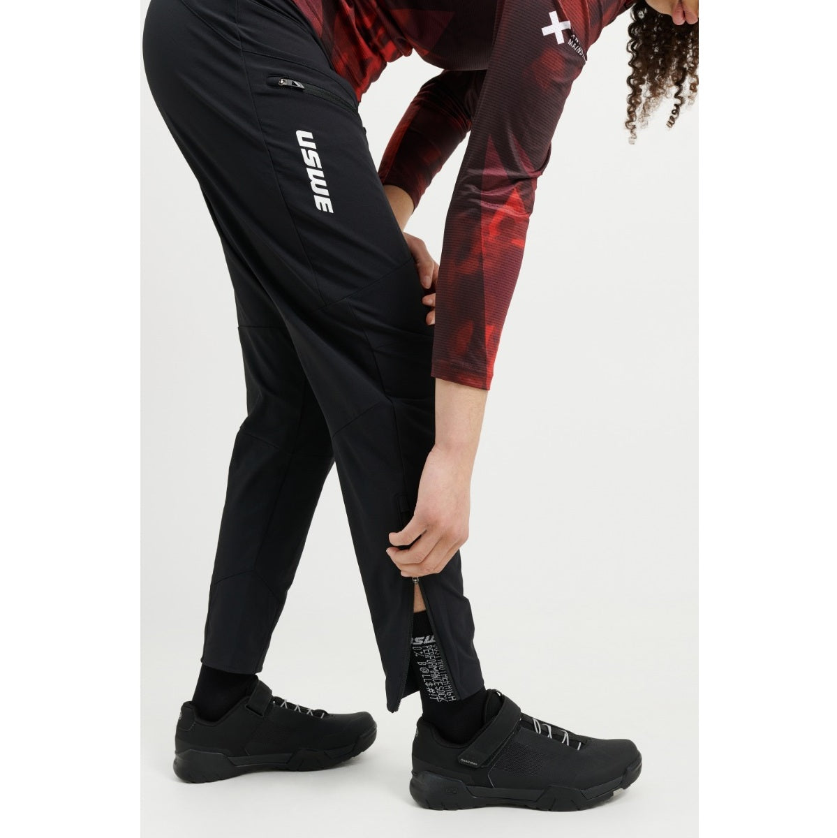 Pantalon USWE SKRUBB Femme Noir