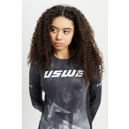 Maillot USWE LUFTIG MTB Manches Longues Femme Noir