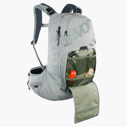 Sac à Dos avec Dorsale EVOC TRAIL PRO SF 12L Gris - vue 4