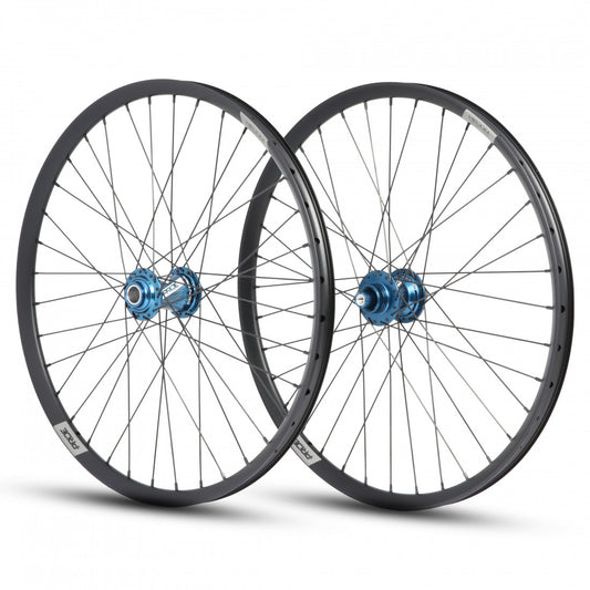 Paire de Roues PRIDE 24" (507mm) Control V1 Helium Disc Axes 20/10mm Bleu